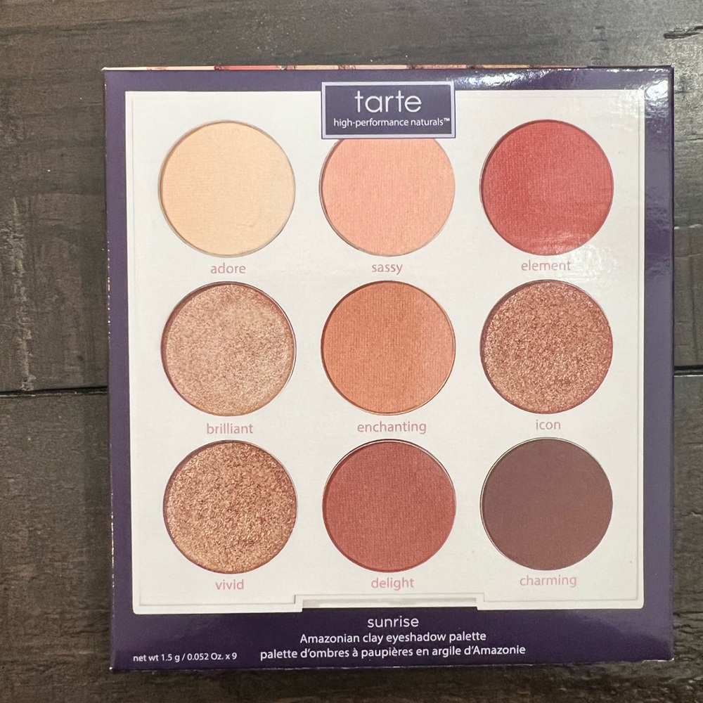 Tarte eyeshadow